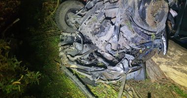 Atenție, imagini cu impact emoțional!  Tragedie rutieră la miezul nopții, la Constanța! Un mort și doi răniți - 3