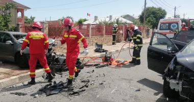 IMAGINI DE GROAZĂ la un accident cu CINCI VICTIME, ÎN SUDUL LITORALULUI - 2