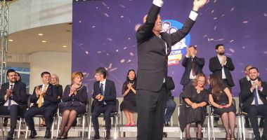Galerie FOTO/VIDEO. AUR și-a lansat candidații pentru europarlamentare, la Constanța / LIVE TEXT - 19