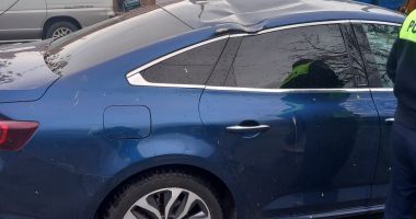 FOTO. Vijelia a făcut ravagii la Constanța! Copaci și stâlpi doborâți, mașini avariate - 3
