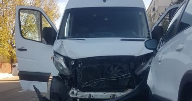 FOTO. Accident rutier cu cinci maşini implicate, la Medgidia! A rezultat o victimă - 2