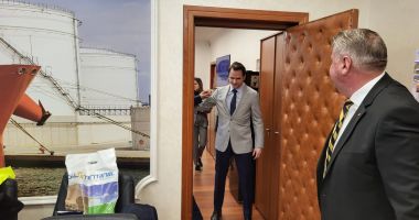 Cel mai mare rezervor de stocare, inaugurat azi, la Constanţa, Ministrul Energiei, prezent la Oil Terminal - 4
