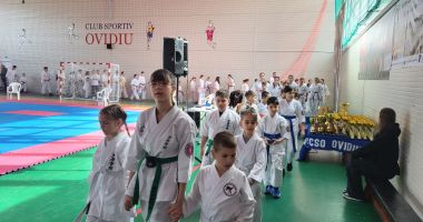 FOTO / Eveniment sportiv important de karate la Ovidiu. Sunt peste 230 de participanți veniți de la 13 cluburi din România! - 5