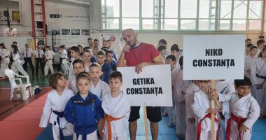 FOTO / Eveniment sportiv important de karate la Ovidiu. Sunt peste 230 de participanți veniți de la 13 cluburi din România! - 7