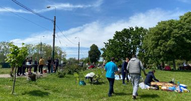 Galerie FOTO / Grătar și voie bună la Constanţa, în Parcul din Poarta 6 - 3