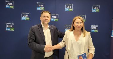 FOTO. Lansare candidați USR Constanța. Cătălin Drulă, susținere pentru Stelian Ion la Primăria Constanța - 4