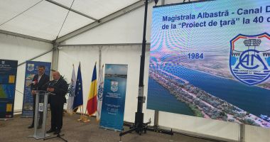 FOTO / Eveniment important la Constanţa, la 40 de ani de la darea în folosinţă a Canalului Dunăre - Marea Neagră - 7