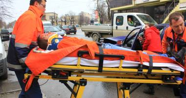 Galerie FOTO. Accident rutier în centrul Constanței - 7