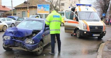 Galerie FOTO. Accident rutier în centrul Constanței - 11