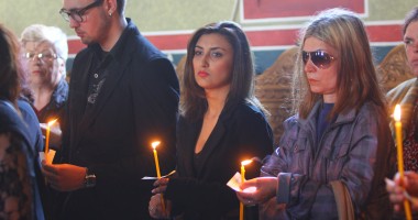IMAGINI CUTREMURĂTOARE - Fetele moarte în incendiul de la Beirut, conduse pe ultimul drum - 32