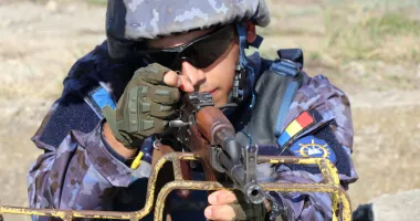 Războaiele din lume nu îi descurajează pe candidații Școlii de Maiștri Militari cât o fac probele fizice - 2