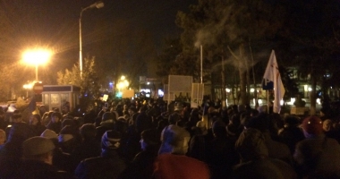 GALERIE FOTO-VIDEO / PROTESTE DE AMPLOARE la Constanța: "PSD, ciuma roșie!" - 1