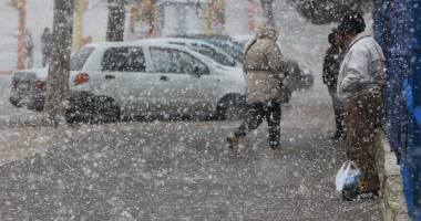 Galerie foto și video. Iarna nu se lasă dusă! A nins ca în povești, la CONSTANȚA - 5