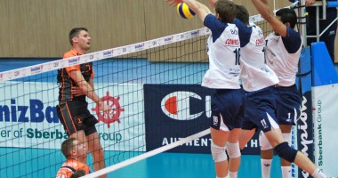 Stire din Sport : Volei / CVM Tomis, învinsă de Wegiel în Liga Campionilor / Galerie foto
