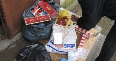 Țigări confiscate la Năvodari