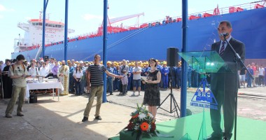 Galerie FOTO. Oaspeți de seamă la botezul navei "Histria Ambra" - 6