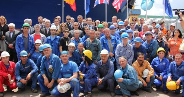 Galerie FOTO. Oaspeți de seamă la botezul navei "Histria Ambra" - 16