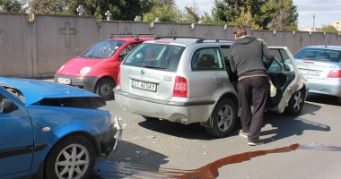Foto / Accident rutier în lanț, în CONSTANȚA - 2