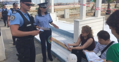 GALERIE FOTO / Actiuni de amploare ale oamenilor legii, pe intreg litoralul romanesc