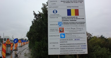 Galerie FOTO / E OFICIAL! Iată cum se va circula, de mâine, pe podul de la Agigea - 4