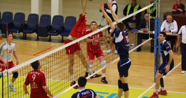 Galerie foto. Volei masculin: CVM Tomis a învins Dinamo, în primul meci din semifinale - 2