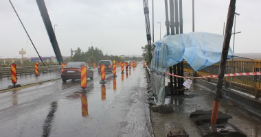 Galerie FOTO / E OFICIAL! Iată cum se va circula, de mâine, pe podul de la Agigea - 12