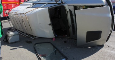 IMAGINI SPECTACULOASE / ACCIDENTUL de la Podul de la Butelii a blocat zona - 5