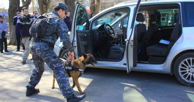 IMAGINI SPECTACULOASE. FOCURI DE ARMĂ și OSTATIC eliberat în centrul Constanței, de Ziua Poliției Române. Galerie FOTO și VIDEO - 7