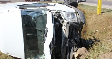 Accident în lanț, la ieșire din Valu lui Traian / Galerie foto și video - 4