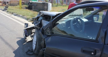 Accident în lanț, la ieșire din Valu lui Traian / Galerie foto și video - 7