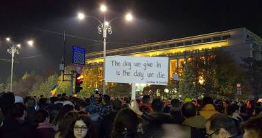 Protestele, în imagini. "Bunicii în război, părinții în Revoluție, acum e rândul nostru" - 7