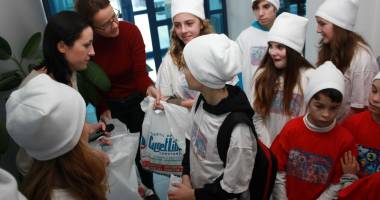 Galerie FOTO. Copiii de la "Micul Rotterdam" au colindat redacția "Cuget Liber" - 5