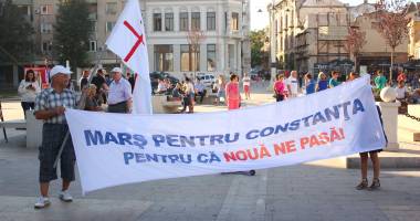 Constănțenii și-au spus cuvântul! "Marș pentru Constanța", în Piața Ovidiu! Galerie foto - 3