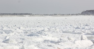 IMAGINI SPECTACULOASE / Marea Neagră a înghețat din nou - 2