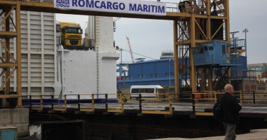 Eveniment la Marea Neagră. A fost inaugurată linia de ferry-boat Constanța - Batumi - Ilyichevsk - 7