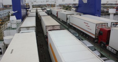 Eveniment la Marea Neagră. A fost inaugurată linia de ferry-boat Constanța - Batumi - Ilyichevsk - 11