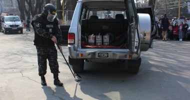 Acțiune cu mascați în centrul Constanței. Un polițist a fost împușcat / GALERIE FOTO - 3