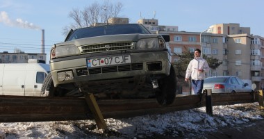 GALERIE FOTO / Accident rutier spectaculos la Doraly - 3