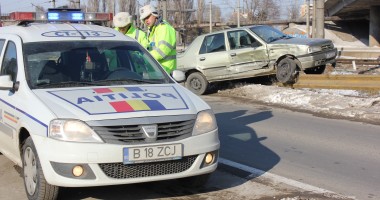 GALERIE FOTO / Accident rutier spectaculos la Doraly - 4