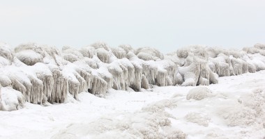 Imagini inedite/ Marea Neagră încremenită - 13