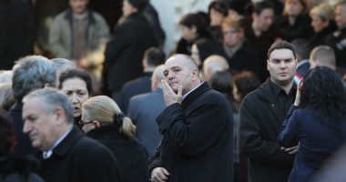 Imagini de la înmormântarea lui George Parteca / Galerie foto - 6