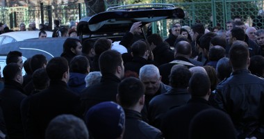Imagini de la înmormântarea lui George Parteca / Galerie foto - 9