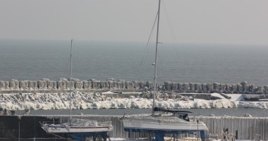 IMAGINI INEDITE / Peisaj polar la Marea Neagră - 6