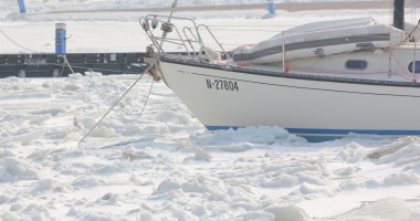 IMAGINI INEDITE / Peisaj polar la Marea Neagră - 7