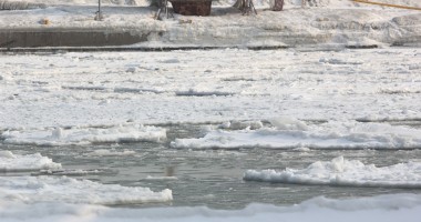 IMAGINI INEDITE / Peisaj polar la Marea Neagră - 9