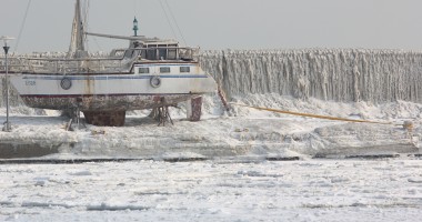 IMAGINI INEDITE / Peisaj polar la Marea Neagră - 10