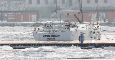 IMAGINI INEDITE / Peisaj polar la Marea Neagră - 11