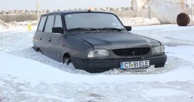 IMAGINI INEDITE / Peisaj polar la Marea Neagră - 14