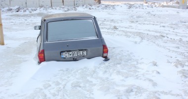IMAGINI INEDITE / Peisaj polar la Marea Neagră - 17