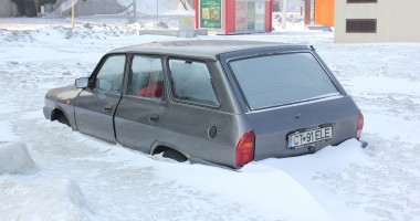 IMAGINI INEDITE / Peisaj polar la Marea Neagră - 18